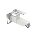 Bib cock foam flow with flange 45 degree